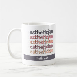 Personlig Esthetician Cosmetolog Beautician Kaffemugg