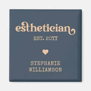 Personlig Esthetician Cosmetolog Beautician Magnet