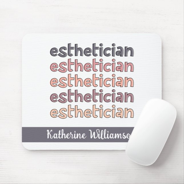 Personlig Esthetician Cosmetolog Beautician Musmatta (Med mus)