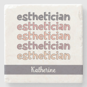 Personlig Esthetician Cosmetolog Beautician Stenunderlägg
