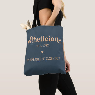 Personlig Esthetician Cosmetolog Beautician Tygkasse