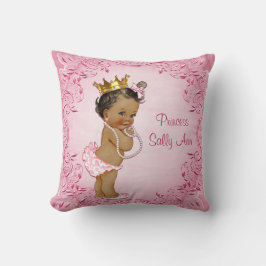 Personlig Ethnic Princess Glamous Rosa Kudde
