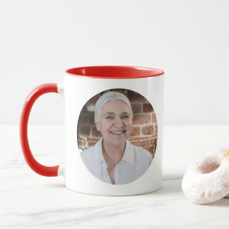 Personlig ett av en typ-familjs fotokollage mugg
