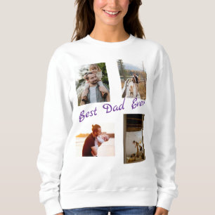 Personlig ett av en typ-familjs fotokollage t shirt