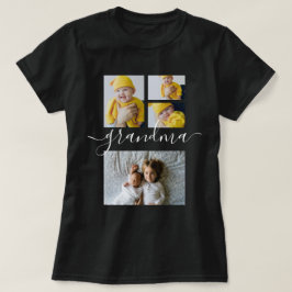 Personlig ett av ett slags fotokollage t shirt