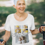 Personlig ett av ett slags fotokollage t shirt<br><div class="desc">Personlig av anpassningsbar Ett av ett slags fotokollage-skjortor från Ricaso - 4 Photo Collage Template Design ...  lägg helt enkelt till dina egna foton till denna underbara anpassningsbar t-shirt ...  som är lätta att anpassa ...  anpassade fotomallar som passar henne och som är ett stort urval att välja bland</div>
