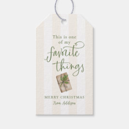 Personlig Ett av mina favoriter Sak Gift-Märkre Presentetikett