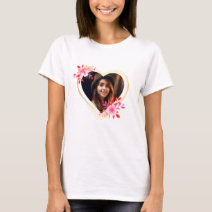 Personlig ett slags hjärtfoto t shirt