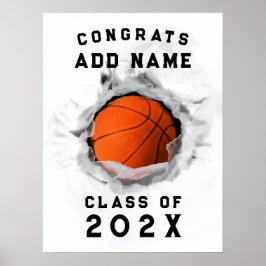 Personlig examen för basket poster