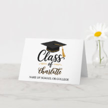 Personlig examen  – Grattis examen Namn