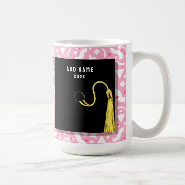 Personlig examenminnessak kaffemugg (Höger)