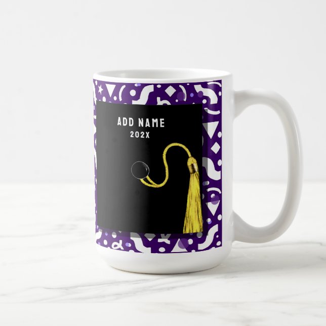 Personlig examenminnessak kaffemugg (Höger)