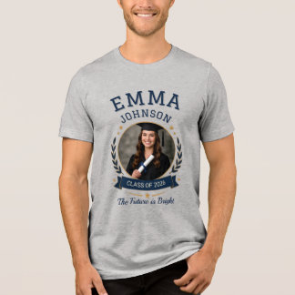 Personlig examensfoto T-Shirt | 