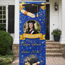 Personlig examensfotobanner Klass 2026