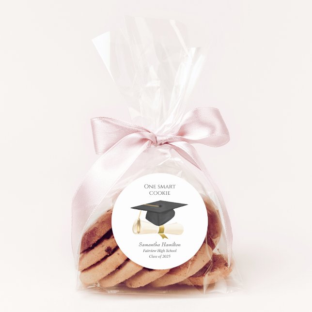 Personlig examenshatt runt klistermärke (Skapare uppladdad)