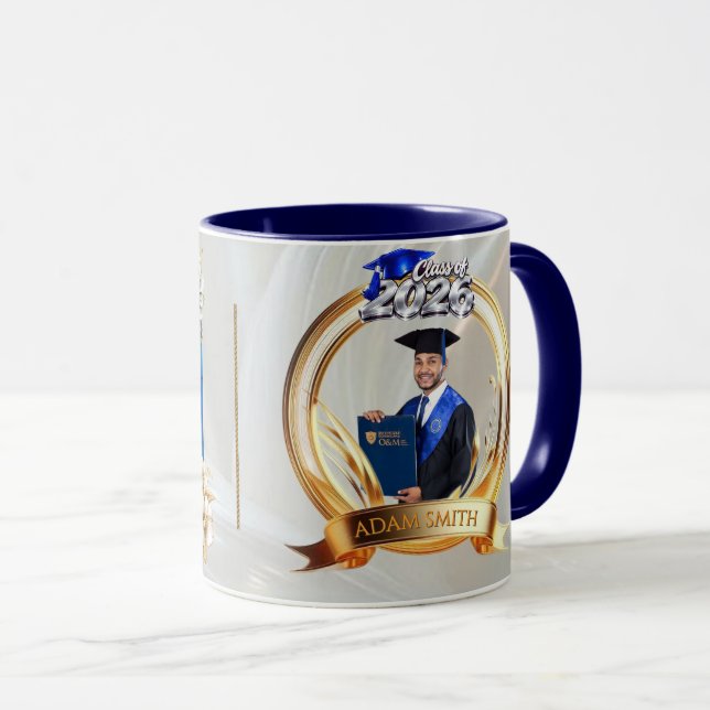 Personlig examensmugg 2026 mugg (Framsida höger)