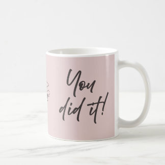 Personlig examensmugg – elegant scriptstil kaffemugg