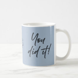 Personlig examensmugg – elegant skriptstil kaffemugg