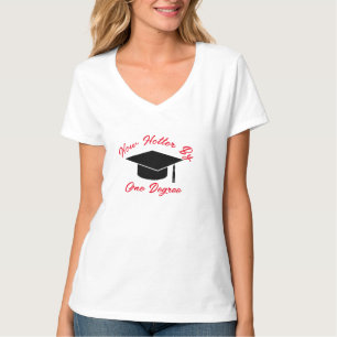 Personlig examenströja - Anpassad examen år T-shir T Shirt