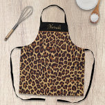 Personlig Exotic Faux Leopard Päls Skriv ut<br><div class="desc">Exotiskt,  trendig och alltid snyggt och glam faux leopard trycks i nyans,  guld och svart. Bredband med redigerbar text fält som tillval för anpassning.</div>