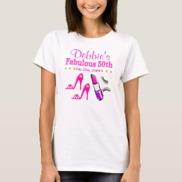 PERSONLIG FABULÖS 50:E DIVA T-SHIRT