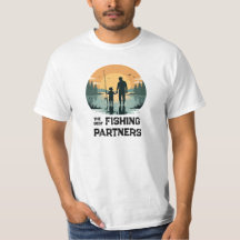 Personlig fader och son fiskegåva