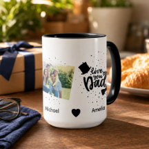 Personlig fadersdags kaffemugg