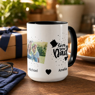 Personlig fadersdags kaffemugg