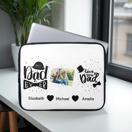 Personlig fadersdags laptop-fodral laptop fodral
