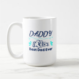 Personlig fadersdagspresent pappa kaffemugg