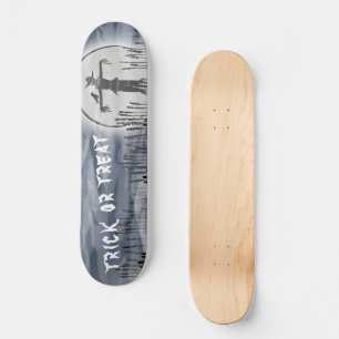 Personlig Fågelskrämma Halloween Horror Skateboard