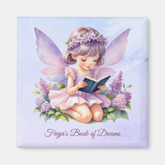 Personlig Fairy Art Freya Dreams Magnet