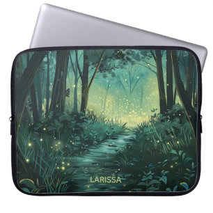 Personlig Fairy Light Forest Laptop Fodral