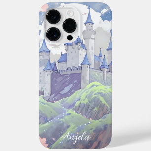 Personlig Fairytale Castle Pastel Watercolor