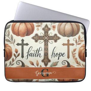 Personlig Faith & Hope Christian Halloween Laptop Fodral
