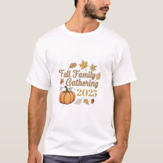 Personlig Fall Family Gathering 2025 T-shirt