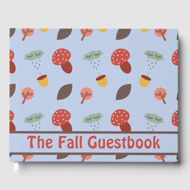 Personlig Fall Guest Bok (Framsida)
