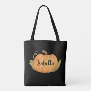 Personlig Fall Pumpkin Tygkasse