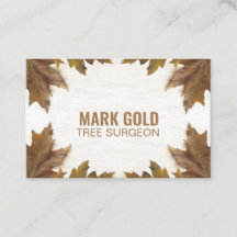 Personlig "Fallen Lövs on Wood" (Storbritannien/eu