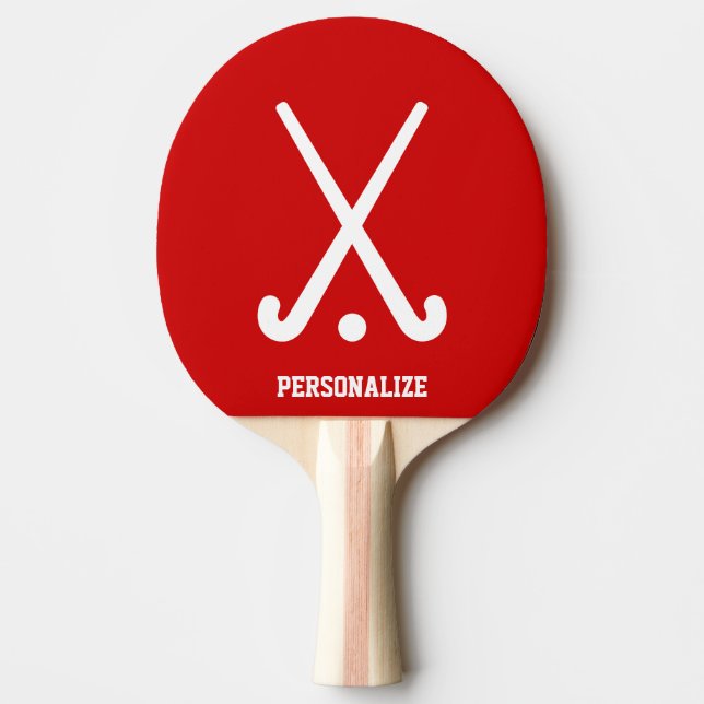 Personlig fält hockey sportpongpaddel pingisracket (Framsidan)