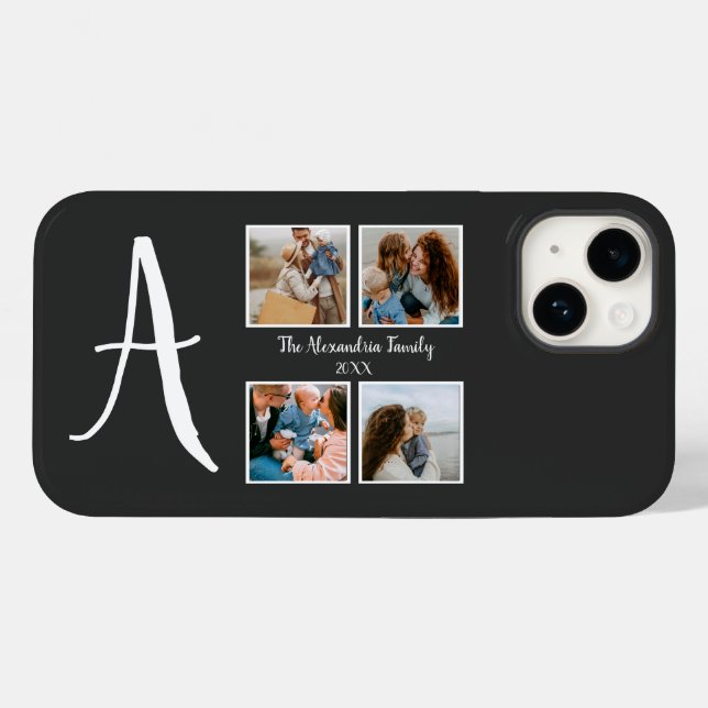 Personlig-familj 4, fotosamlingsmall (Baksida (horisontell))