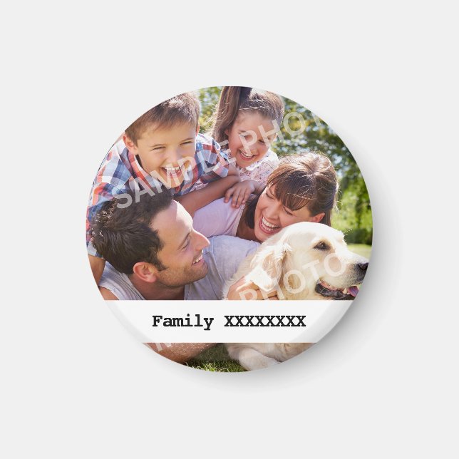 Personlig-familj Magnet (Framsidan)