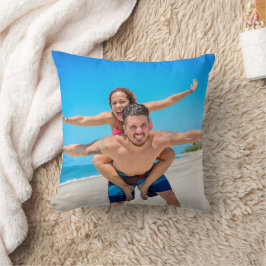 Personlig-familj/par foto kudde
