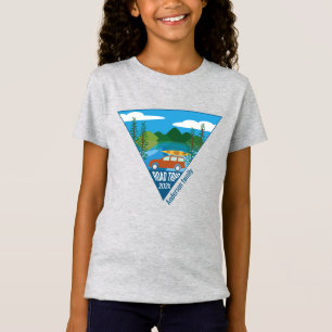 Personlig Familj Road resa in i berget T Shirt