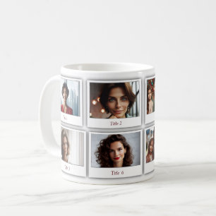 Personlig Familj Vänner åtta foton Kaffemugg