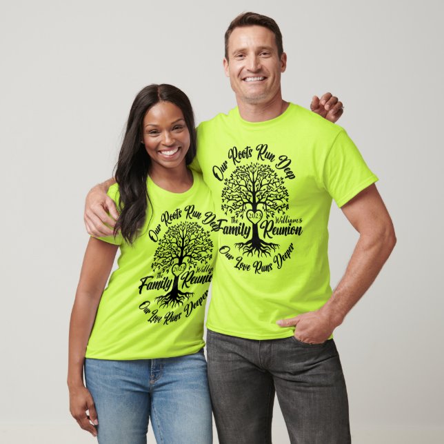 Personlig Familjeåterförening T Shirt (Unisex)