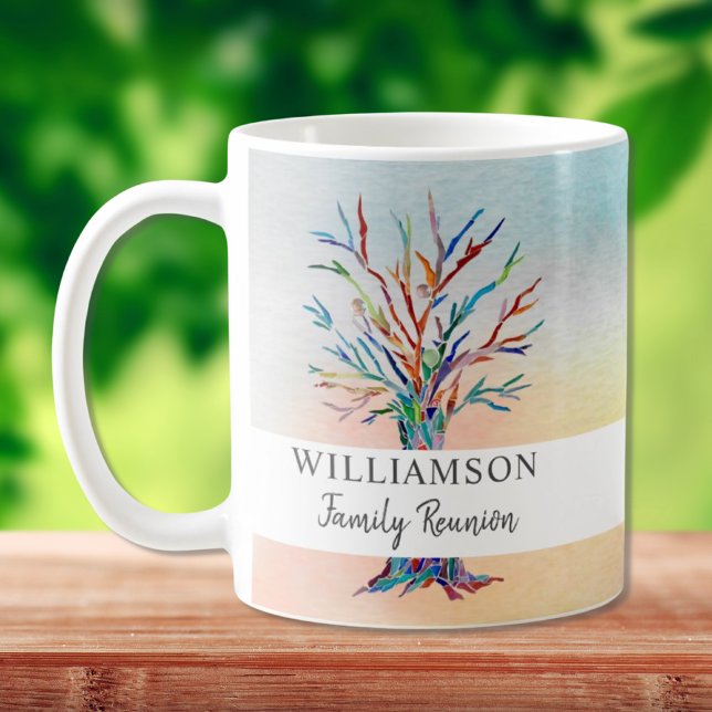 Personlig Familjeåterförening Träd Coffee Mugg (Skapare uppladdad)