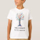 Personlig Familjeåterföreningsfamiljen Träd T Shirt (Framsida)