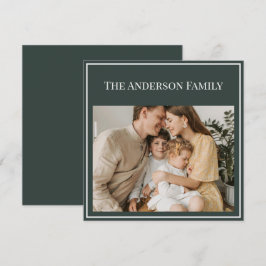 Personlig familjefoto | Anpassat familjenamn