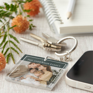 Personlig familjefoto Anpassat familjenamn